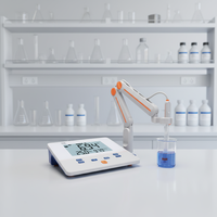 PH200E Benchtop PH/mV/Suhu. Meteran Ideal untuk Laboratorium, Farmasi & Pengendalian Kualitas Makanan, dengan ATC/MTC & Penyimpanan Data 200