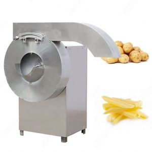 Commercial Potato <b>Slicer</b> French Fries Cutter Stainless Steel Auto Potato Cutter and <b>Slicer</b> <b>Vegetable</b> Strip Cutting <b>Machine</b> - Product Image 1