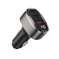 Adaptateur de chargeur de voiture USB C 140W, chargeur USB pour allume-cigare, charge rapide PD/QC 3.0, chargeur de téléphone de voiture USBC pour smartphones