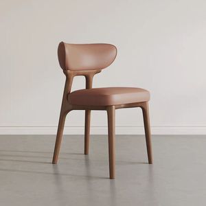 Silla Lateral Tapizada en Beige Contemporáneo con Estructura Negra, Respaldo Ergonómico para <span class=keywords><strong>Cocina</strong></span>, Comedor, Cafetería, Banquete, Uso L004 - Product Image 6