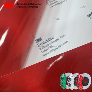 Pellicola Adesiva Riflettente <span class=keywords><strong>3M</strong></span> 680 per Pinze Freno, Rotolo di Vinile Riflettente PVC Fustellato, Adesivo Riflettente Personalizzato di Grado Ingegneristico - Product Image 3