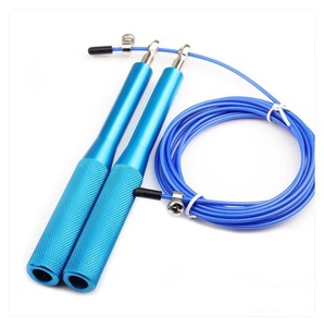 เชือกกระโดด PVC สีเหลืองแบบปรับได้ รุ่นใหม่ ปี 2024 สำหรับออกกำลังกาย พร้อมโลโก้สั่งทำได้ฟรี ขายส่ง - Product Image 4