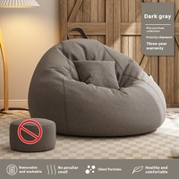 Lazyman Sofa Single Bean Bag pour dormir ou s'allonger. Convient pour la maison, le balcon du dortoir, le café Internet