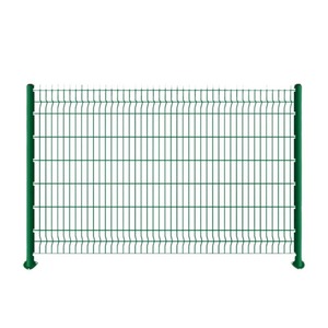 Triangular Bend Guardrail <b>Wire</b> <b>Mesh</b> 5x20 Low Carbon Steel Residential Fence Railway Protection UV Resistant Green - Product Image 1