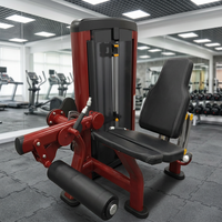 Appareil de musculation professionnel réglable en acier pour l'extension des jambes, avec conception durable et sécurisée pour l'entraînement des muscles avant de la cuisse