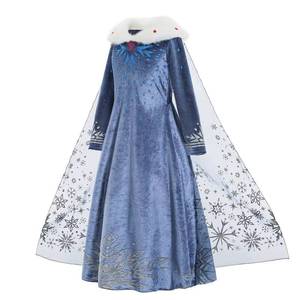 Robes de fête tendance pour bébés filles, costume de film Reine des Neiges, robe de princesse de Noël pour enfants - Product Image 3