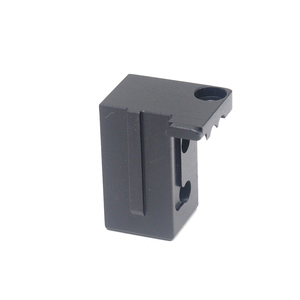 Mechanical Accessories Machined Parts Black <b>Powder</b> Coating Machinery Buckle Adapter Connector - Product Image 5