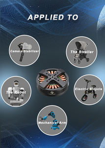 Moteur de cardan sans balais à arbre creux FLASHHOBBY GBM5208-75 0,3 kg 5208 pour machine à thé au lait, perceuse - Product Image 5