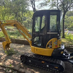 Prix usine 3,5 tonnes, mini-excavatrice Komatsu PC35 d'occasion, Komatsu PC35 PC40 avec EPA/CE en stock, livraison rapide - Product Image 2
