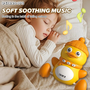 B/O Swing suivre mère canard jouet de canard électrique en plastique pour enfant avec musique légère - Product Image 3