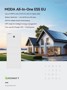 CHASUN 25kWh 5-Batterie MODA Split All-in-One ESS 10kW Inverter <span class=keywords><strong>3</strong></span> MPPT 20A 98.6% Efficienza 63A Backup Ibrido Impilabile Grid CAN per Casa - Product Image 5
