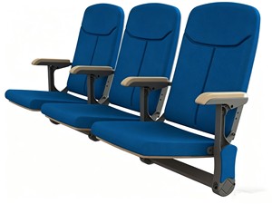 <span class=keywords><strong>Gradas</strong></span> telescópicas móviles retráctiles manuales y eléctricas JUYI JY-765 con asientos de plástico - Product Image 1