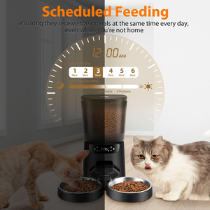 Comedero Inteligente para Mascotas con Control Remoto por Aplicación, Temporizador, Cuenco de Acero Inoxidable, Llamada de Voz, Gran Capacidad - Product Image 4
