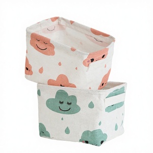 Cestas Plegables de Tela KUYUE con Diseño de Jirafa Pequeña para Organizar Pañales de Bebé, Almacenamiento para Habitación Infantil, Organizador de Juguetes para Perros y Gatos - Product Image 4