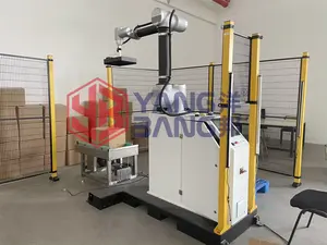 YB-MD16 High Quality Fully Automatic Palletizer Machine For Stacking Bag Box Case Cartons And Palletizing Film Packs On Pallet