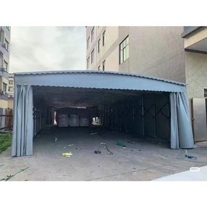 Tente coulissante de qualité commerciale, idéale pour les marchés aux puces, les stands alimentaires et la vente au détail, stand de vente pliable, imperméable et résistant au soleil - Product Image 1