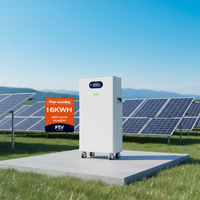Batería Lifepo4 de 15KWH 20Kwh 48V 51.2V 250Ah 300Ah 350Ah 400Ah, Batería de Iones de Litio para Montaje en Pared, Batería Solar de Litio