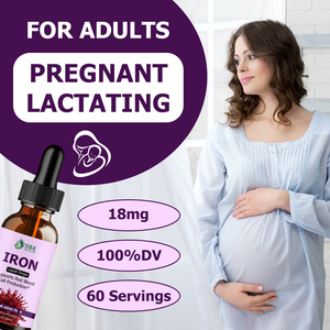 Best Seller Iron Liquid Drops with Elemental Iron Supporting Steady Balance Produce Hemoglobin Boost Immunity Liquid Drops - Product Image 3