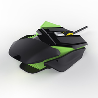 Souris Souris de jeu rétroéclairée par LED Souris d'ordinateur USB filaire pour PC & Mac E-Sports Gamers