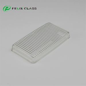 FELIXGLASS FE-DDBL-00070 Couvercles de phares de voiture LED AGV en verre borosilicate sodocalcique moulé 2700K Blanc chaud doux Garantie 3 ans - Product Image 1