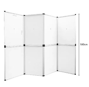 Meris tầng thường vụ triển lãm thương mại hiển thị di động thương mại hiển thị khung nhôm triển lãm gấp tường Bảng điều chỉnh quảng cáo hiển thị - Product Image 3