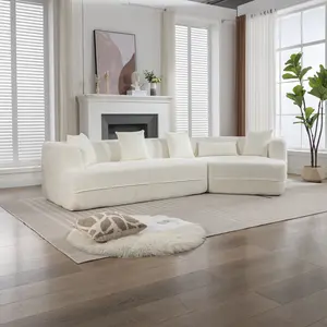 Nhà Máy Bán buôn 125 ''L sofa quá khổ đồ nội thất hiện đại cắt Modular sofa Set phòng khách căn hộ ký túc xá Tiền Thưởng phòng Ghế