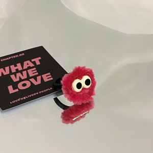 Nouvelle conception créative, mignonnes petites bagues en peluche en forme <span class=keywords><strong>de</strong></span> boule <span class=keywords><strong>de</strong></span> <span class=keywords><strong>charbon</strong></span> pour femmes et filles, bijoux fantaisie amusants pour l'index, collection automne-hiver - Product Image 4