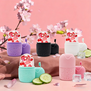 Upgraded Silicone Ice <b>Roller</b> Face Beauty Skin Care Tools Face Lifting Facial Massager Reusable Ice Mold Eyes Neck Model - Product Image 5