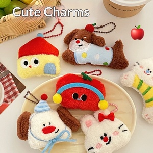 En gros, Pendentif broche en peluche de marque HM originale, motif dessin animé mignon, créatif et amusant, pour sac à dos de fille, ornement suspendu ludique pour sac - Product Image 1