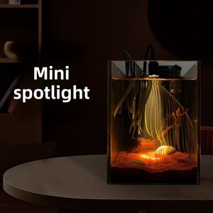 <span class=keywords><strong>Foco</strong></span> LED de 3W USB Ecológico de Plástico <span class=keywords><strong>para</strong></span> Acuario, con Cambio de Color y Enfoque Ajustable, <span class=keywords><strong>para</strong></span> Acuarios Sudamericanos - Product Image 2
