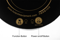 Cenhot Buffet Cooker Mini Hot Pot Stove pour Restaurant Shabu Cooker