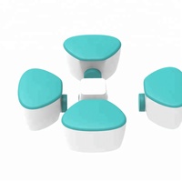 Vente en gros de récipients pour aliments en plastique sans BPA pour bébés, stockage dans le distributeur de lait en poudre pour les enfants de 0 à 12 mois, accessoires pour bébés