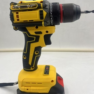 Le nouveau kit perceuse et disque sans fil à double tête de 21 volts avec batterie lithium-ion offre des performances puissantes. - Product Image 3