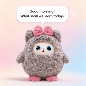 Oso de Peluche Interactivo con IA JXLDD-01 Personalizado, con Pantalla LCD Emocional y Sonidos, Mascota Electrónica para Niños, Regalo, Venta al Por Mayor, OEM - Product Image 1