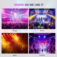 Prix Usine 300W 7000K LED Moving Head RGBW Beam Spot Wash Prism DMX512 IP20 Aluminium CRI90 Lumières de Scène pour Mariages, Théâtres et Discothèques
