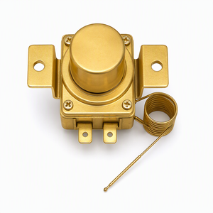 Thermostat capillaire WRC-601 Gold -35 à 350°C SPST SPDT avec <span class=keywords><strong>sonde</strong></span> à aiguille pour <span class=keywords><strong>chauffe</strong></span>-<span class=keywords><strong>eau</strong></span>, friteuse, four - Product Image 4