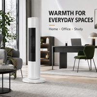 Chauffage tour oscillant mécanique vertical ultra-plat 660 mm, trois réglages de chaleur, gain de place, commande en gros pour les revendeurs d'appareils électroménagers