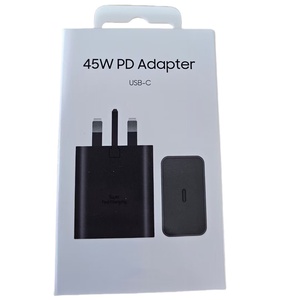 Caricabatterie rapido ad alta velocità 45W UK TA4511/4510 per Samsung PD 3.0 con protezioni OTP & OVP 25W TA800 sfuso - Product Image 3