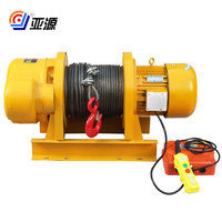 Treuil électrique à câble 380 V, 100 m, pour levage et traction, utilisé dans les ponts et les grues portiques