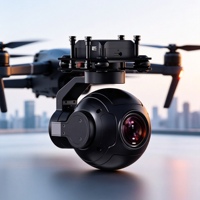 Caméra stabilisée 3 axes SIYI ZR10 2K QHD avec zoom hybride 30X, HDR, vision nocturne Starlight pour drone d'inspection FPV longue portée