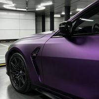 Film de protection de peinture pour voiture en vinyle métallique mat, autocollant pour carrosserie, protection contre les rayures, résistant à l'usure, film pour véhicule