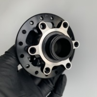 Moyeu avant VTT KUZTM DHF222 100 mm O.L.D. axe traversant 15 mm 2 roulements étanches 137 g 24/28/32/36H pour frein à disque