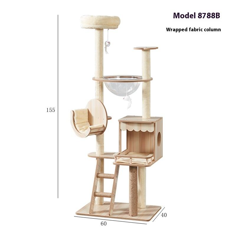 8788B Style de vis de poteau gainé de tissu