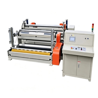 Machine à rembobiner les rouleaux de papier toilette de petite capacité, 3,5 tonnes par jour, pour nouvelle usine