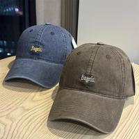 Casquette de baseball en gros à large bord, grande taille, avec lettres, pour femmes