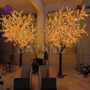 Ambient LED Maple Tree <b>Light</b> Christmas IP65 Waterproof Customizable Colors for Outdoor & Indoor Decor with App Control - Product Image 6