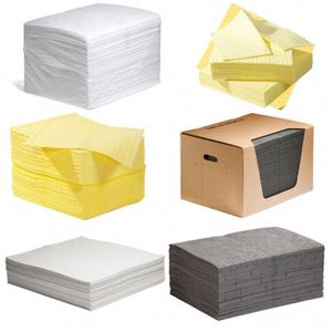 Bantalan bersorben kimia antibocor berat minyak cair <span class=keywords><strong>Universal</strong></span> penyerap berat sekali pakai - Product Image 1