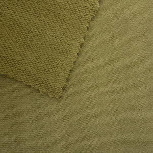 2022 vente chaude 100% coton 470gsm tissu éponge très lourd pour <span class=keywords><strong>manteau</strong></span> à capuche - Product Image 3