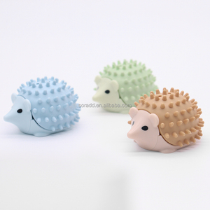 Bán Buôn 2 Trong 1 Dễ Thương <span class=keywords><strong>Hedgehog</strong></span> Hình Con Mèo Đồ Chơi 360 Độ Xoay Catnip Liếm Bóng Mèo Catnip Đồ Chơi - Product Image 2