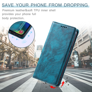 Étui de téléphone portable magnétique en cuir de qualité de luxe pour accessoires de téléphone portable Anti-choc Samsung Galaxy <span class=keywords><strong>s</strong></span>érie <span class=keywords><strong>S</strong></span> - Product Image 2